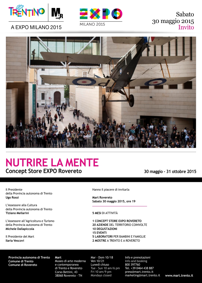 Nutrire la mente. Concept Store Expo Rovereto